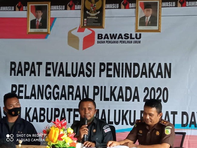 EVALUASI PENINDAKAN PELANGGARAN PILKADA, YONAS : PENTINGNYA SINERGITAS