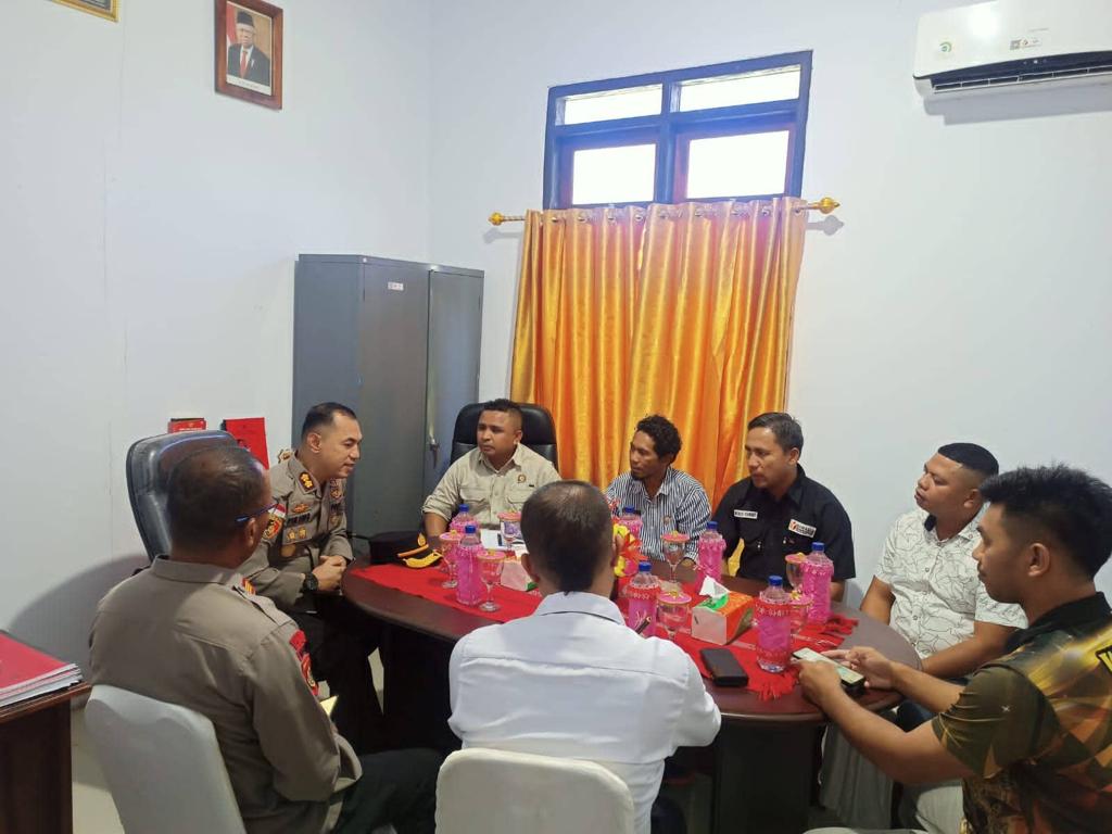 Terima Kunjungan Kapolres, Ketua Bawaslu MBD Sampaikan Persiapan Pembentukan Sentra Gakkumdu