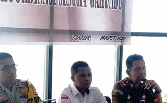 Bawaslu MBD Gelar rapat koordinasi dengan Jaksa dan kepolisian