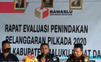 EVALUASI PENINDAKAN PELANGGARAN PILKADA, YONAS : PENTINGNYA SINERGITAS