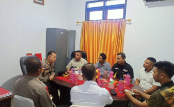 Terima Kunjungan Kapolres, Ketua Bawaslu MBD Sampaikan Persiapan Pembentukan Sentra Gakkumdu